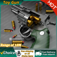 Magnum ZP5 Revolver Firing Toy Gun 357 Pistol Children's Toy Boy Soft Bullet Gun Simulation Toy