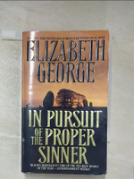 【書寶二手書T4／原文小說_LV5】In Pursuit of the Proper Sinner_George, Elizabeth