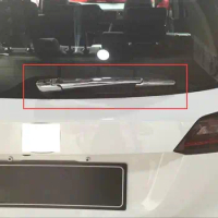 Fit For Honda Vezel 2014-2019 Car Styling ABS Rear Trunk Window Wiper Cover Trim Auto Accessory