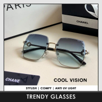 【COOL VISION】【Free Bags】 Kacamata Hitam Wanita / Titanium /UV/ Produk Baru / Impor / Kacamata Fashio