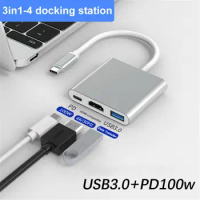 HDMI-compatible Adapter for Switch 1080P Video Converter Charging Portable Dock for Switch
