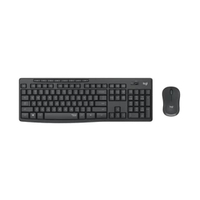 ชุดคีย์บอร์ดและเมาส์ไร้สาย Logitech MK295 SilentTouch