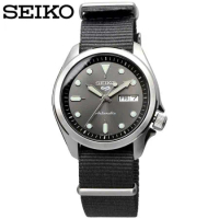【SEIKO精工】自動上鍊尼龍防水錶(SRPE61K1)~送女用長夾