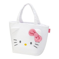 大賀屋 日貨 Hello Kitty 便當袋 保溫袋 保冷袋 午餐袋 野餐袋 手提袋 凱蒂貓 KT T00110158