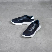 Hugo Boss Sepatu HUGO BOSS DEAN RUNN WHITE NAVY SNEAKER 100% ORIGINAL