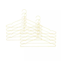 DILAS HOME 10x Clothes Hanger (Gold)