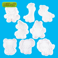 4pcs Creativity Slimes Play Dough Bear Elephant Lion Cutters Tools Accessories Mould Modeling Clay Sets Educational toy Children