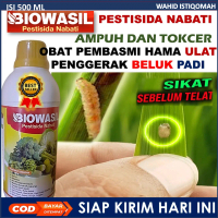 (SIAP COD) PESTISIDA BIOWASIL 500ML OBAT PEMBASMI HAMA pada padi seperti ulat grayak , Lalat Buah, U