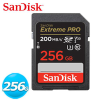 【現折$50 最高回饋3000點】SanDisk Extreme Pro SDXC UHS-I 256GB 記憶卡