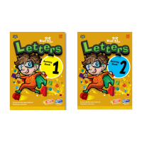 หนังสือเรียนอนุบาล Kids' Time Letters Activity Book แบบเรียนเด็กอนุบาล หนังสือเด็ก Pelangithai