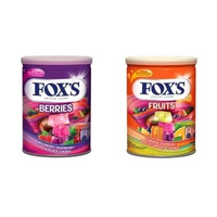 Permen Foxs Crystal Clear Kaleng 170gr Fruits