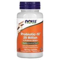 Now probiotic -10 25 billion โพรไบโอติกส์ จุลินทรีย์ชนิดดี เหมาะกับผู้ที่ใส่ใจการดูแลสุขภาพทางเดินอา