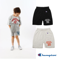 【Champion】官方直營- BOSTON印花棉短褲-童(3色)