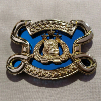 Emblem Baret Pol PP dengan Desain Khusus dan Detail Tertentu