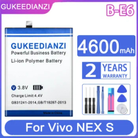 GUKEEDIANZI Replacement Battery B-E6 BE6 4600mAh For Vivo NEX S Mobile Phone Batteries