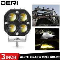 3 Inch led Light Bar 60W Round Spot Beam Driving Lamp Headlight Fog Light For Off Road Truck Car ATV 4x4 12V 24V Accessories
