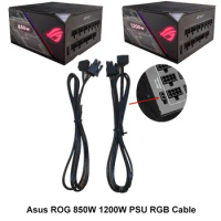 ASUS/Thor PSU God Light Sync 5V ARGB Cable ROG 850w 1200w Gaming Pepublic of Gamer Thor Power Light Motherboard Sync Cable