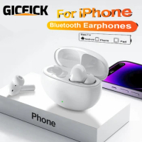 Original Wireless Bluetooth Headphones For iPhone 15 14 13 12 Pro Max Earphone For Apple Earbuds Charge Case Headset Accessories