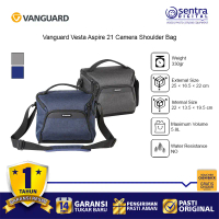 Vanguard Vesta Aspire 21 Camera Sling Bag | Tas Selempang Kamera DSLR Mirrorless + 2 Lensa Muat Tabl