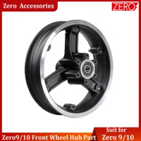Original Zero Accessories Zero9 Zero10 Front Wheel Hub Spare Part Suit for Zero 9 Zero 10 Electric Scooter
