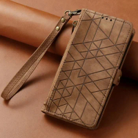 Zenfone10 2023 Flip Case For Asus Zenfone 9 Luxury Leather Book Zipper Wallet Cover For Rog Phone 6D 6 Pro 7 Ultimate Funda