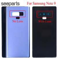 For SAMSUNG Galaxy Note 9 Back Battery Glass Cover N960 Rear Door Housing Case Replacement For SAMSUNG Note 9 Battery Cover
