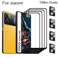 Poco f5,9H Glass for Xiaomi Poco x5 pro cristal protector Poco X5 X4 M4 F4 X3 X4 GT Poco X3 Pro protection case PocoM4 shockproof cover Poco M 4 5G screen protector Poco f5 pro accesorios