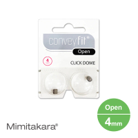 【Mimitakara 耳寶】Conveyfit Click dome open 耳塞 C1/I1助聽器專用