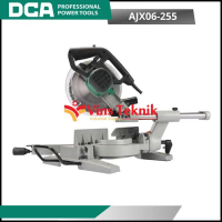 COD - Mesin Potong Gergaji Kayu Sliding Alumunium Mitre Miter Saw 10\ 255MM DCA AJX06-255 AJZ06-255"