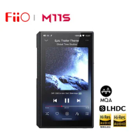 FiiO M11S HiFi MP3 Android Music Player Snapdragon 660 with Dual ES9038Q2M MQA Bluetooth 5.0 WiFi Bluetooth 5.0 PCM384 DSD256