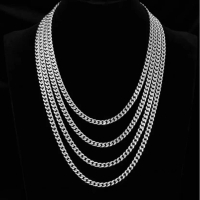 kalung titanium pria / kalung titanium pria anti karat