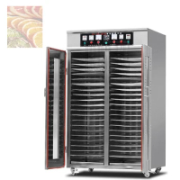 China Electric Food Bacon Sausage Dried Meat Dryer 40 Layers Vegetable Fruit Dehydrator