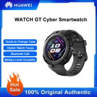 HUAWEI WATCH GT Cyber Men Women SmartWatch Blood Pressure Heart Rate Monitor Waterproof Bluetooth Call GPS Sport Bracelet