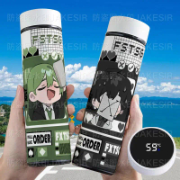 ห้องสมุดถ้วยความร้อน, GUYN, Ruina, กระติกน้ำร้อนที่น่ารัก, ความจุมาก, สแตนเลส, แบบพกพา, มูลค่าสูง, ก