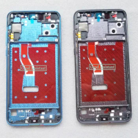 For Huawei Nova 4 Nova4 VCE-LX2 VCE-L22 VCE-TL00 Front Housing Chassis Plate LCD Display Bezel Faceplate Frame Front frame