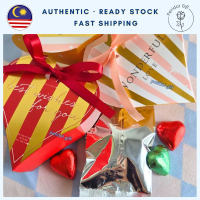 Corazon Heart Doorgift - Coklat Biskut Famous Amos Chocolate Beryls - Kenduri Kahwin Nikah Hadiah pa