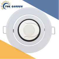 Frost White Led Ceiling GU5.3/MR16/GU10 LED Halogen Bulb Holder Led Light Frame Free Shipping