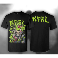 Kaos T-Shirt BAND NTRL NETRAL Bahan Tebal Cotton Combed 24s Kain Katun Lembut Oversize Pria Wanita