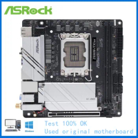 For intel Z690 Used For ASRock Z690M-ITX/ax MINI ITX Socket LGA1700 DDR4 Desktop Mainboard 12th Gen Motherboard support 12700K