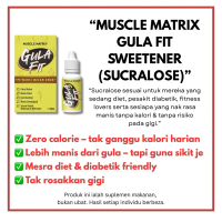 MUSCLE MATRIX SWEETENER 18ml GULA FIT