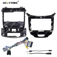 SKYFAME Car Frame Fascia Adapter Canbus Box Decoder Android Radio Audio Dash Fitting Panel Kit For Chevrolet Cruze