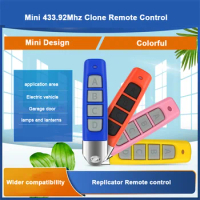 4CH Wireless Auto Remote Control Duplicator Adjustable Frequency 433 MHz Copy Clone Remote Controller for Garbage Gate Door