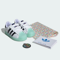【adidas 愛迪達】運動鞋 休閒鞋 童鞋 SUPERSTAR LED LIGHTS CF C(IG7004)