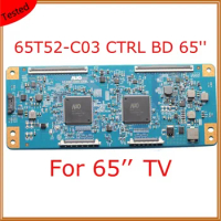 65T52-C03 CTRL BD 65'' Tcon Board Display Equipment TV T CON 65 Inch TV Replacement Board Placa Tcom Plate