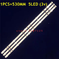 60pcs/lot 5LED(3V) 530mm LED Backlight strip for BAIRD TI5510DLEDDS 2W2006-DS55M7800-01 DS55M78-DS02-V01 DSBJ-WG