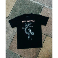 KAOS T-Shirt BAND THE SMITHS-A RUSH AND A PUSH AND THE LAND IS OURS Bahan Tebal Cotton Combed 24s ka