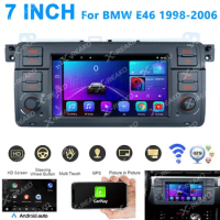 X-REAKO 7'' DSP 6+128 Android CarPlay Android Auto Radio For BMW E46 M3 318/320/325/330/335 4G Car Multimedia GPS 2din Autoradio