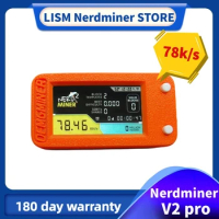 New NerdMiner V2pro v1.6.3 78k/s Bitcoin Solo Lottery Miner LilygoT Display Nerd Miner Mini BTC lottery
