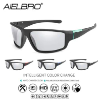 AIELBRO Tactical Glasses Photochromic Cycling Glasses Sunglasses Sports Hiking Fishing Running Sunglasses Man Cycling Glasses