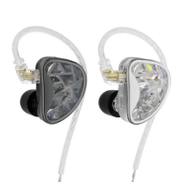 KZ AS24 24BA Units HIFI in Ear Monitor 12 Balanced Armature Earphones Noise Cancelling Earbuds DJ Sport Headset ZAX AST AS16PRO